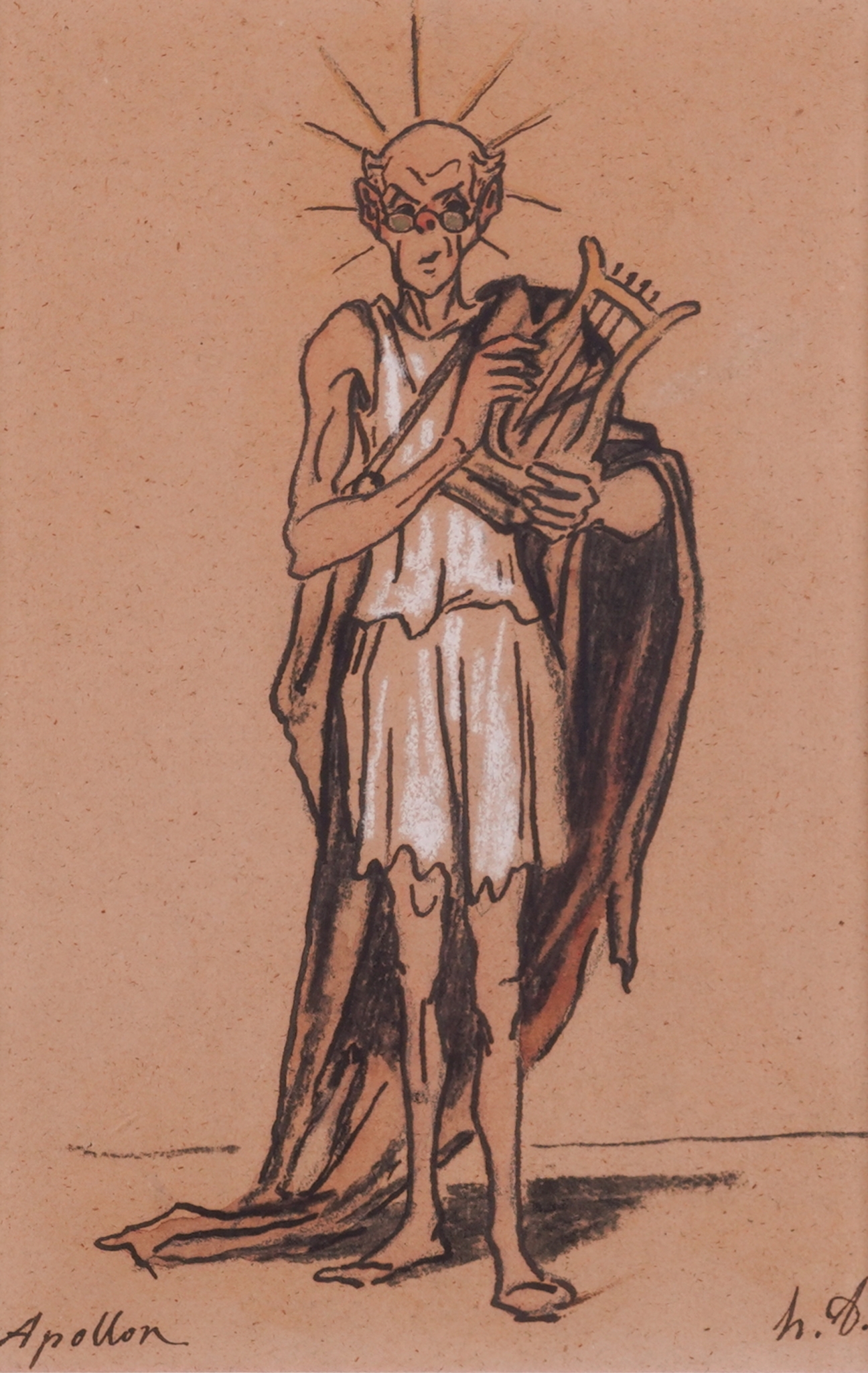 HONORÉ DAUMIER (FRENCH, 1808-1879) Apollon