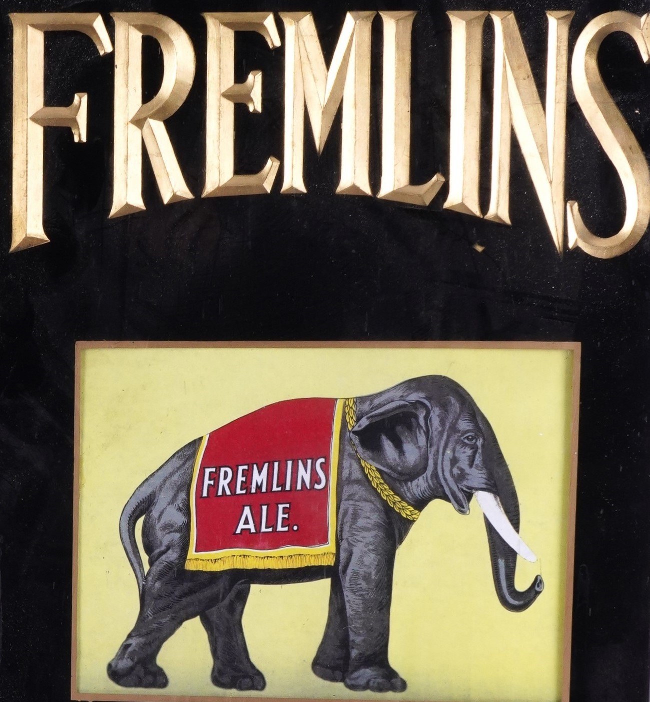 Lot 2263 A GROUP OF FOUR SLATE BREWERY SIGNS  £3000 (+BP*)